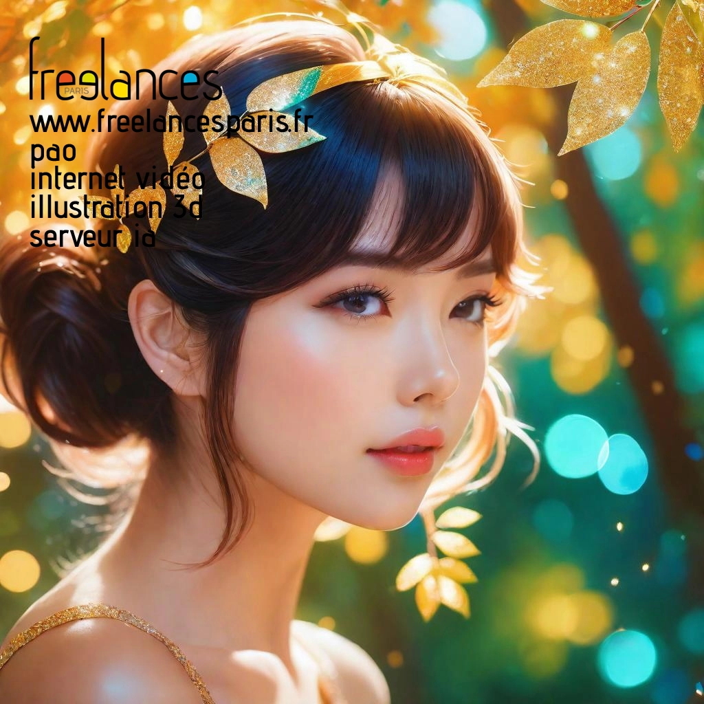 Pao mise en page internet vidéo illustration 3d serveur IA générative AI freelance paris studio de création magazines uzj7lab0